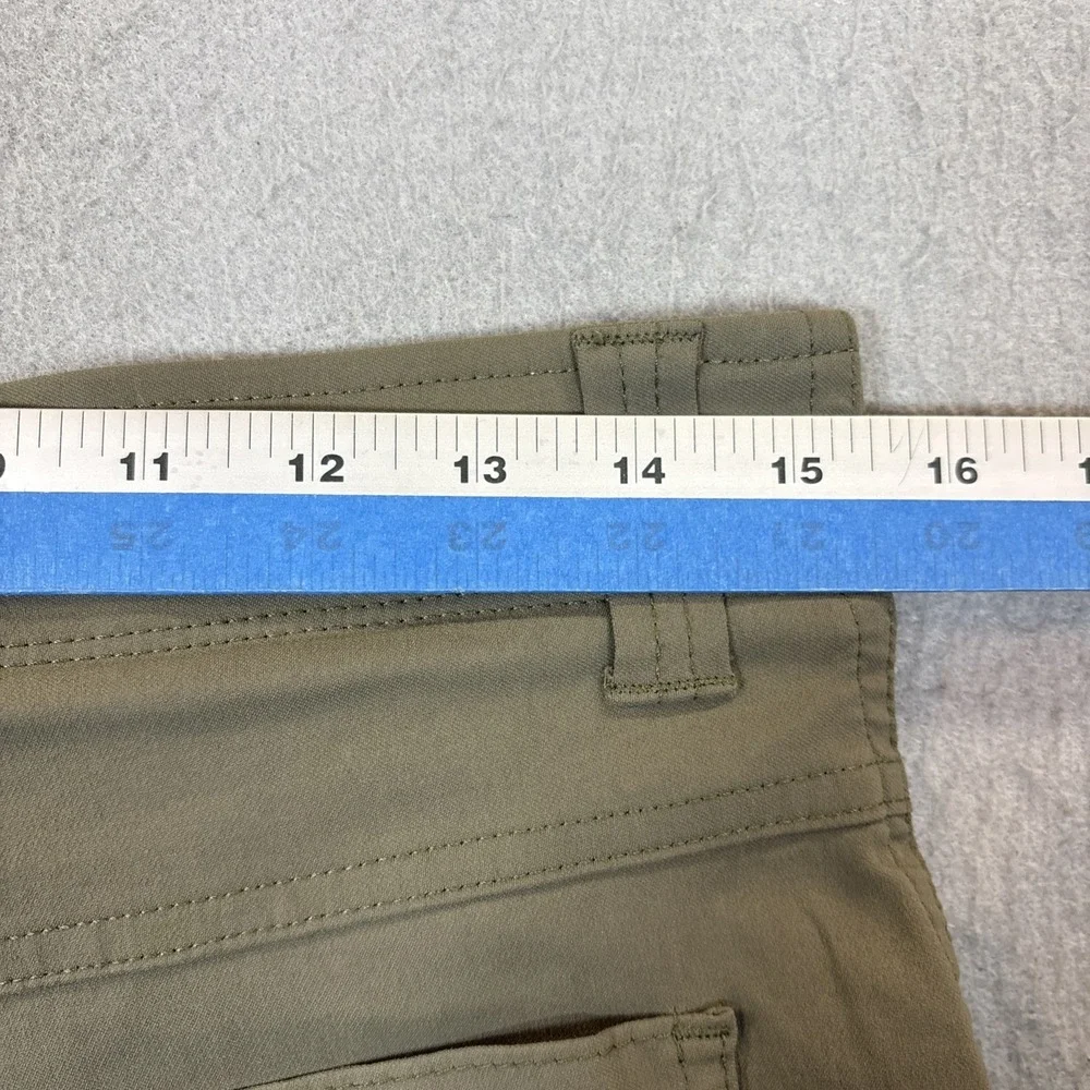 Wrangler Authentics Performance‎ Utility Shorts Mens 30 Olive Techwear EUC